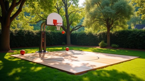 Aménagez un terrain de basket idéal pour votre espace