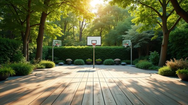 Aménagez un terrain de basket idéal pour votre espace